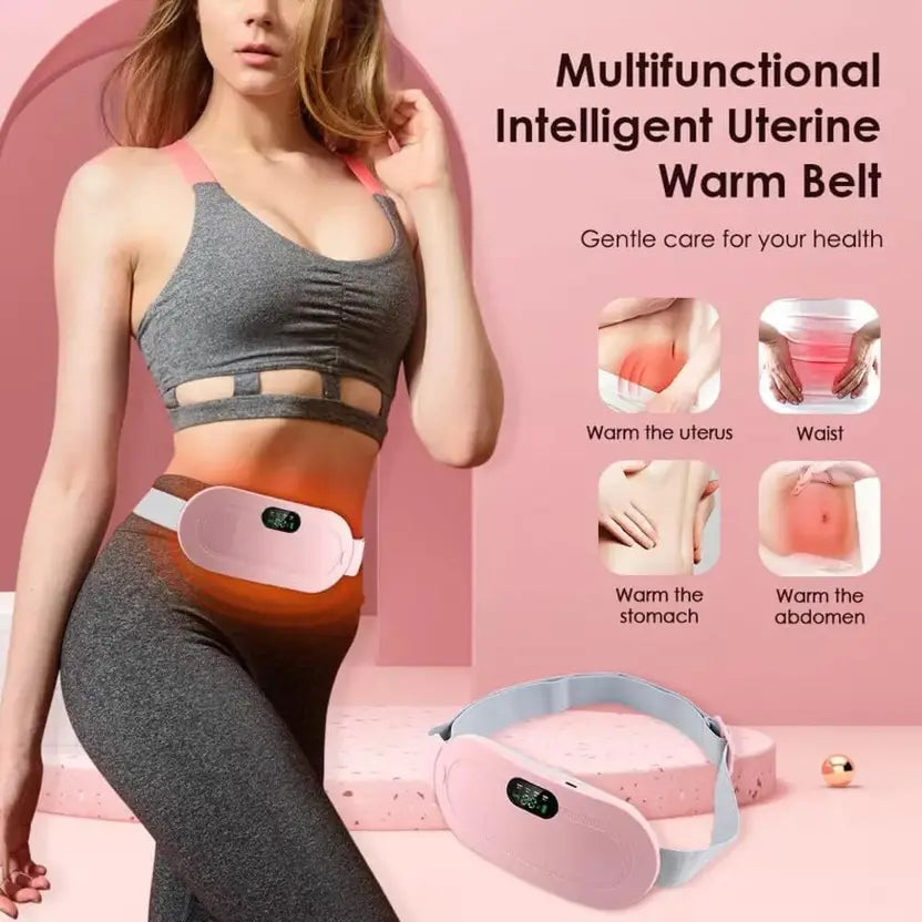 Bye Bye Period Cramps – Rapid Relief Massager Belt💗🌸
